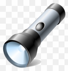 Flashlight Clipart Transparent - Transparent Background Flashlight Clipart Emoji,Torch Emoji