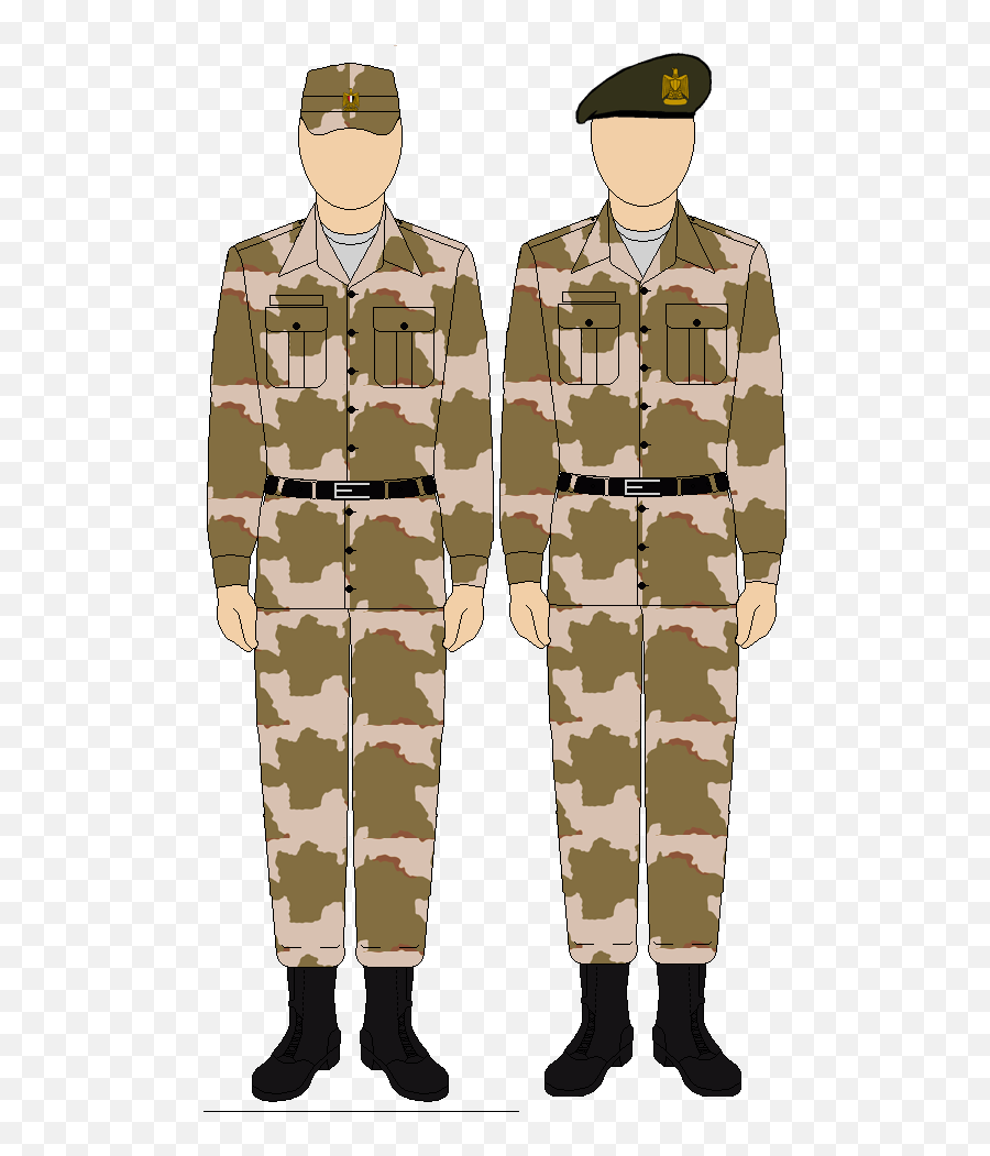 Military Clipart Army Camouflage - Egyptian Army Uniform Emoji,Military Salute Emoji