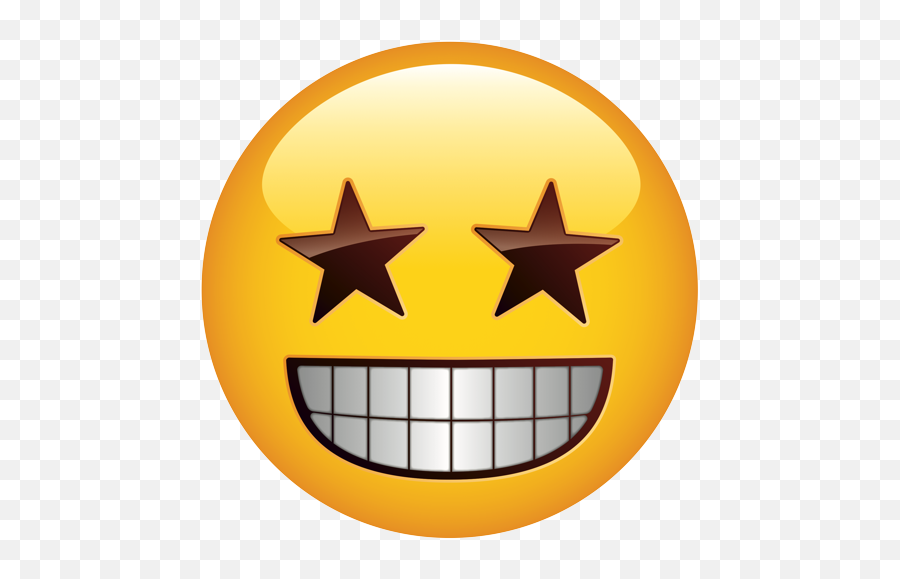 Emoji - Emoji Beaming Face With Smiling Eyes The Official Brand,Star Eyed Emoji