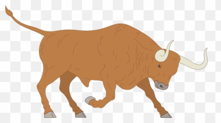 Angry Charge Bull - Bull Preparing To Charge Emoji,Ox Emoji