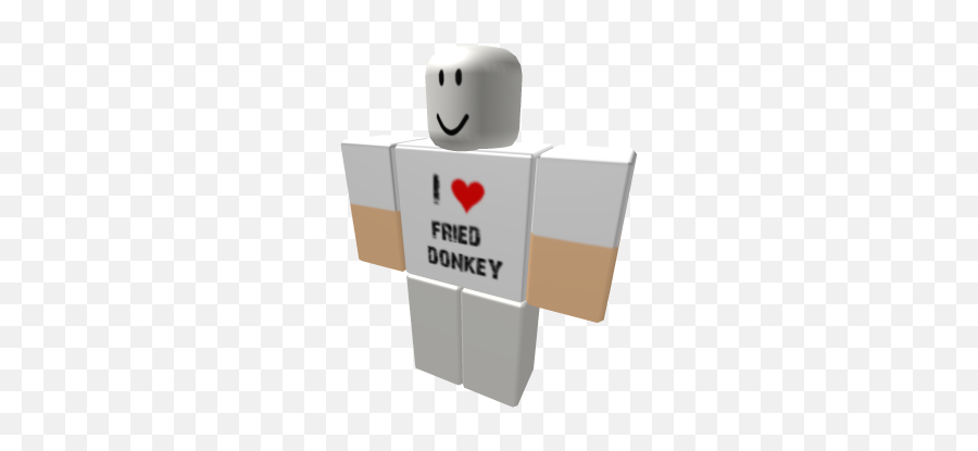 I Love Fried Donkey - Identity V Roblox Emoji,Donkey Emoticon
