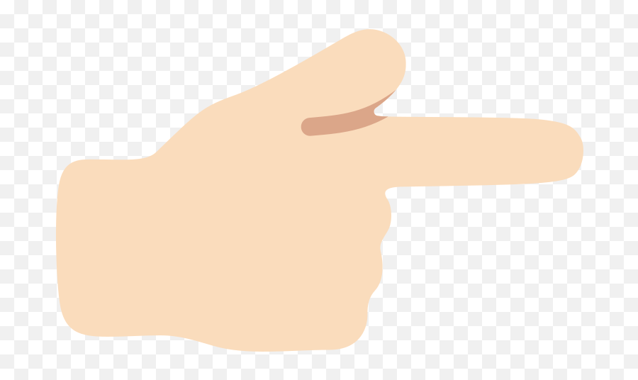 Fileemoji U1f449 1f3fbsvg - Wikimedia Commons Sign Language,Finger Right Emoji