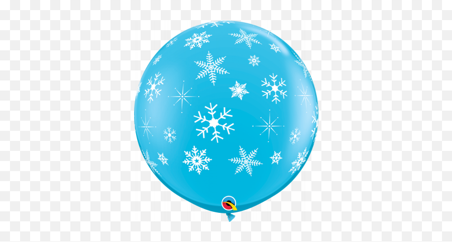 Winter Wonderland - Generic Themes Balloon Snowflake Transparent Emoji,Snowflake Sun Leaf Leaf Emoji