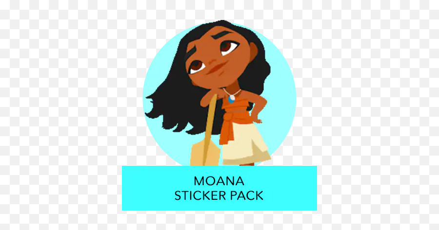 Disney Stickers - Disney Moana Sticker Emoji,Moana Emoji