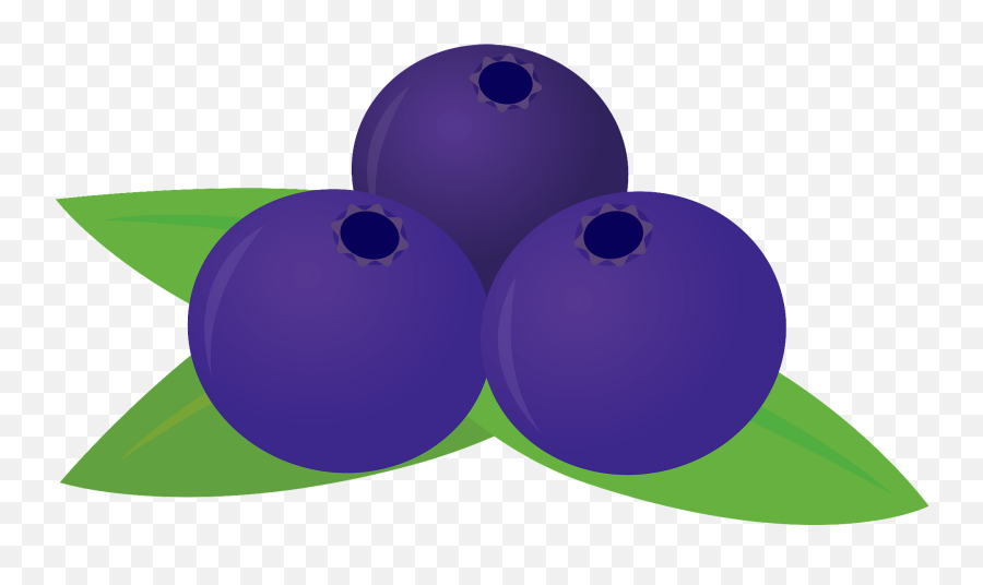 Blueberries Clipart - Fresh Emoji,Blueberry Emoji