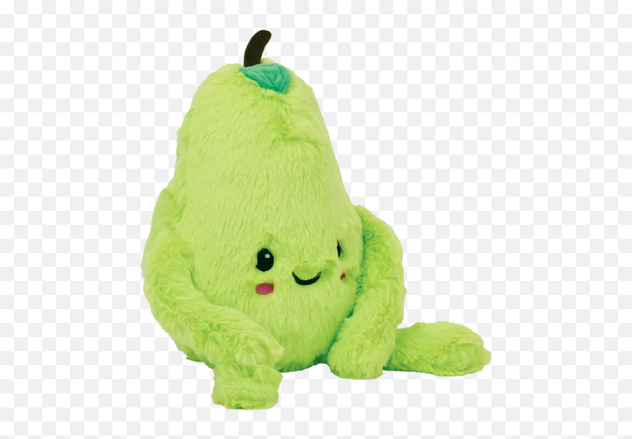 Perfect Pear Furry Pillow - Soft Emoji,Pear Emoji