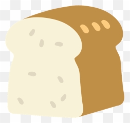Bread Emoji Clipart - Emoji Roti,Baguette Emoji