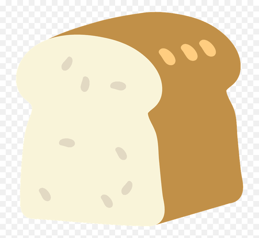 Bread Emoji Clipart - Emoji Roti,Baguette Emoji