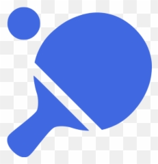 Royal blue ping pong icon - Free royal icons Ping Pong Icon Png Emoji