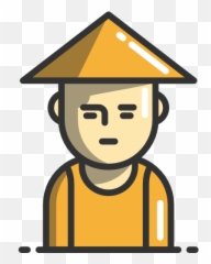 Emoticon People Asian Japanese Oriental Interface Icon - Vector Art Emoji