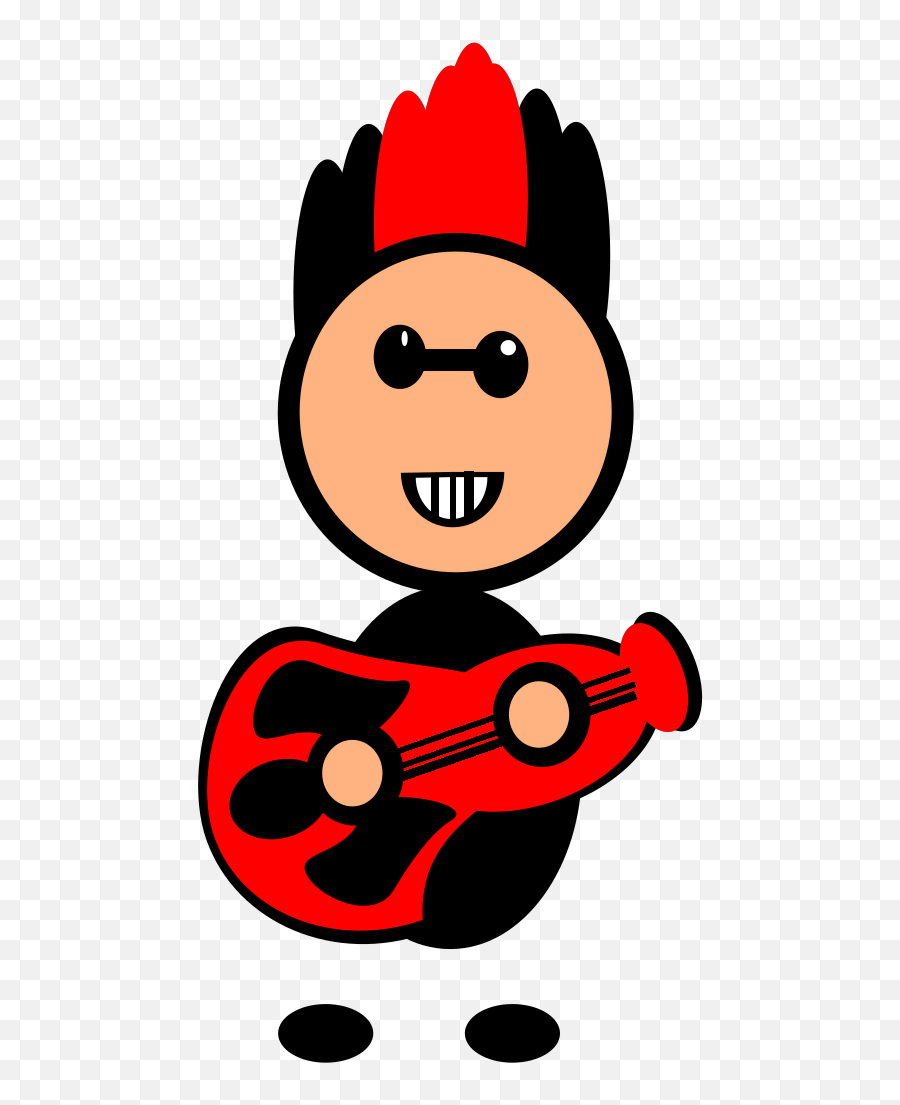 Rock Star With Guitar Png Svg Clip Art For Web - Download Emoji,Rock Star Emoji