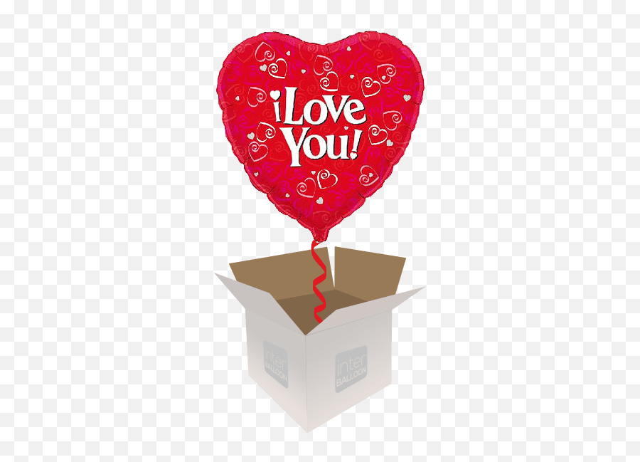 Valentineu0027s Day Helium Balloons Delivered In The Uk By - Transparent Background Toast Png Emoji,Giant Heart Emoji