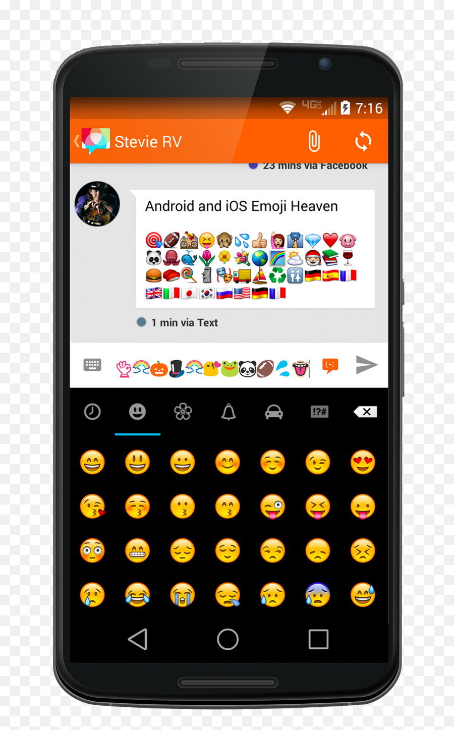 Tipdisa U2013 Facebook Messenger Whatsapp A Zprávy V Jednom - Computer Keyboard Emoji,Nexus Emoji
