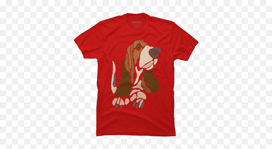 Red Dog T - Shirts Tanks And Hoodies Design By Humans Short Sleeve Emoji,Coffee Poodle Emoji