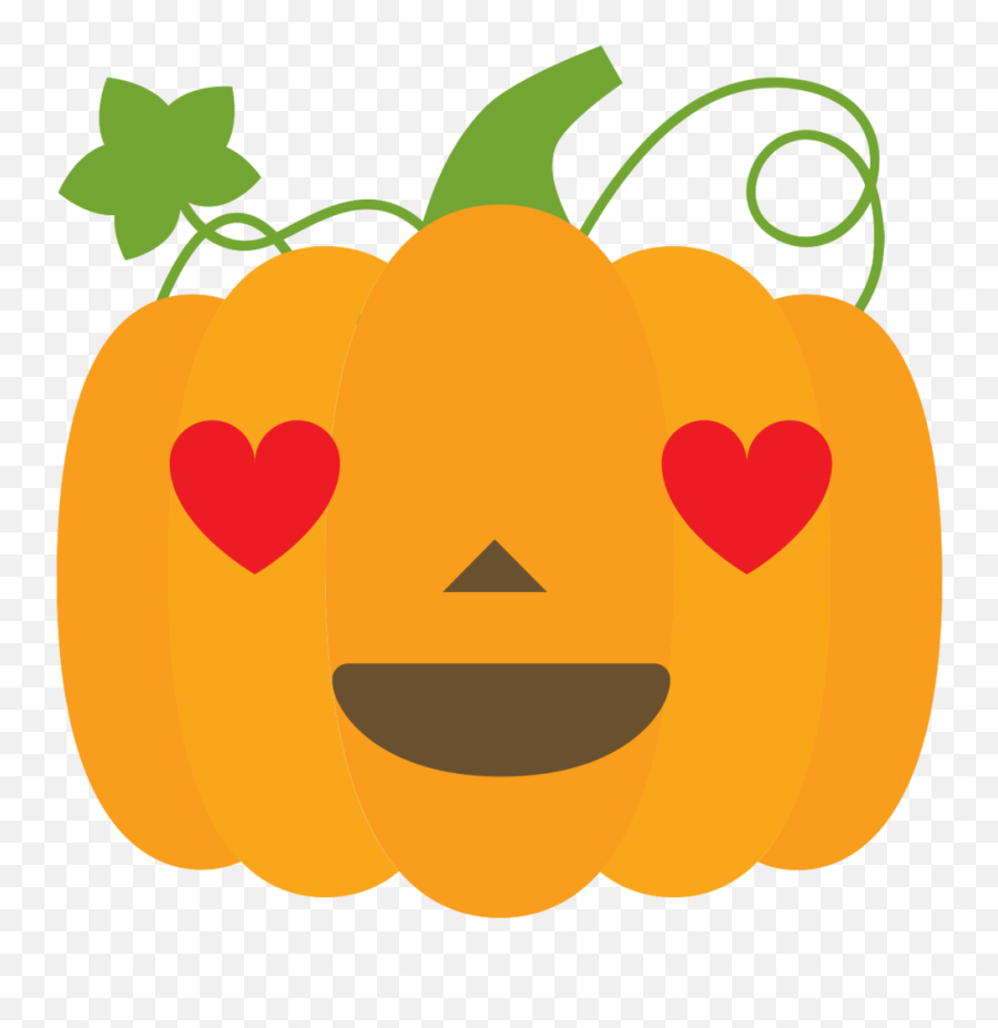 Free Emoji Pumpkin Love Png With Transparent Background - Pumpkin Smile,Love Text Emoji