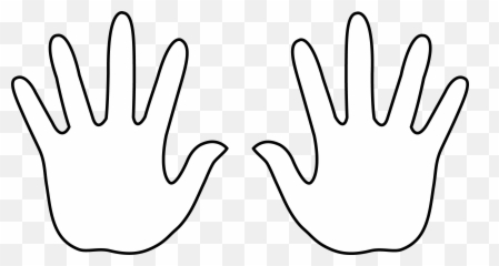 Open Hands Png Download Free Clip Art - Right Hand Cartoon Drawing Emoji,Two Hand Emoji