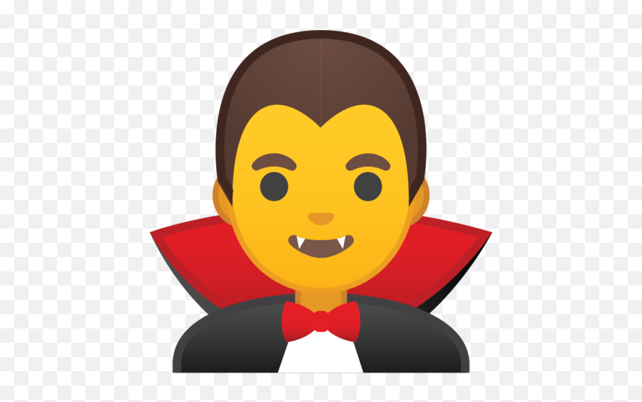 Man Vampire Emoji - Dracula Emoji,Man Emoji