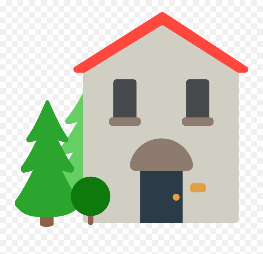 Fxemoji U1f3e1 - House Emoji Transparent Background,House Emoji
