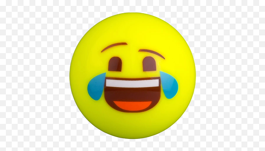 Emoji Field Hockey Ball - Track Ball,Crying With Laughter Emoji