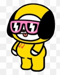 Chimmy Bts Bt21 Soft Yellow Orange - Chimmy Bt21 Emoji,Bts Emoji Characters