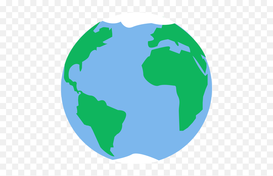 Planet Earth - Planet Earth Clipart Emoji,Kawaii Emoji
