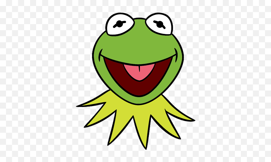 Drawing Frog Face Picture - Easy Kermit The Frog Drawing Emoji,Kermit Emoji