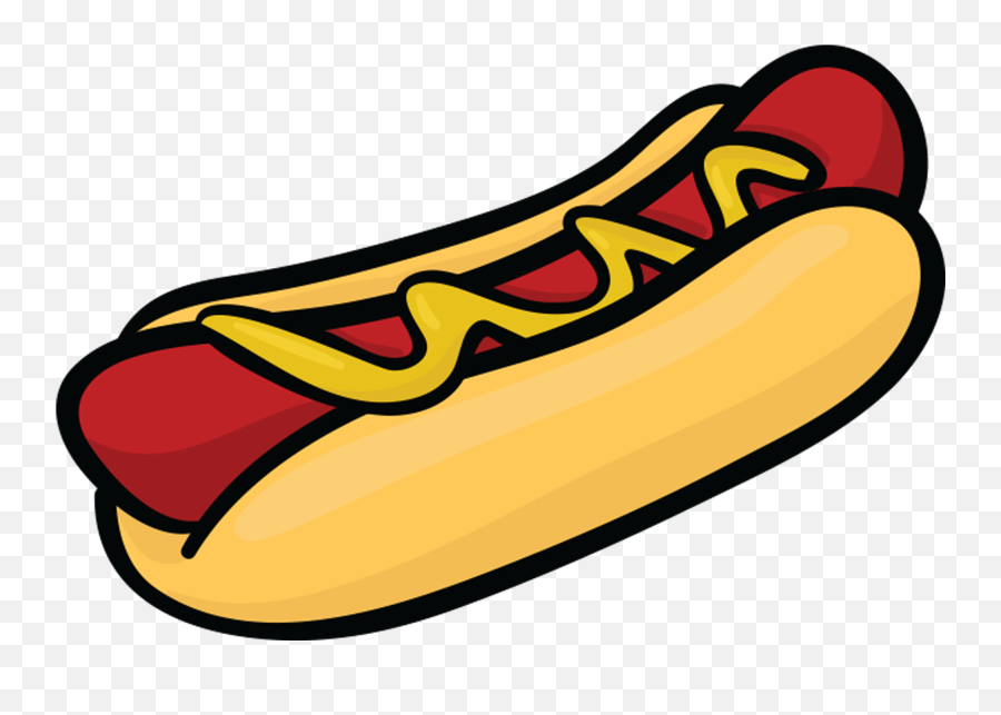 Junk Food Sticker Emoji Pack For Imessage - Clipart Hot Dog Cartoon,Sausage Emoji