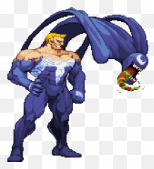 Clip - Gif Marvel Vs Capcom Emoji,Venom Emoji