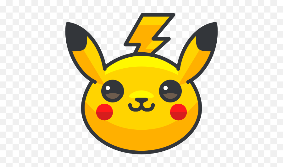 Pikachu Face Png Picture 1912965 Pikachu Face Png - Pikachu Icon Emoji,Faceplant Emoji