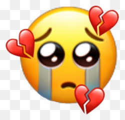Emote Stickers - Sad Love Emoji