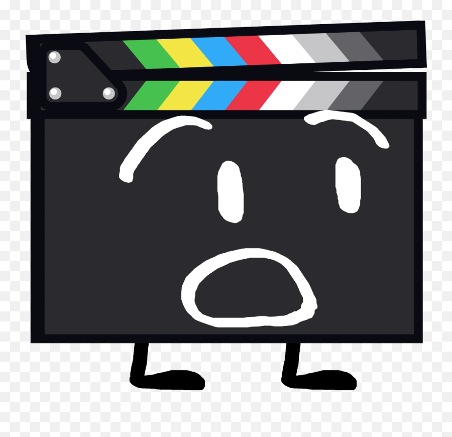 List Of Characters Up For Debut For The Power Of Two - Bfb Clapboard Emoji,List Of Emoticons And Definitions