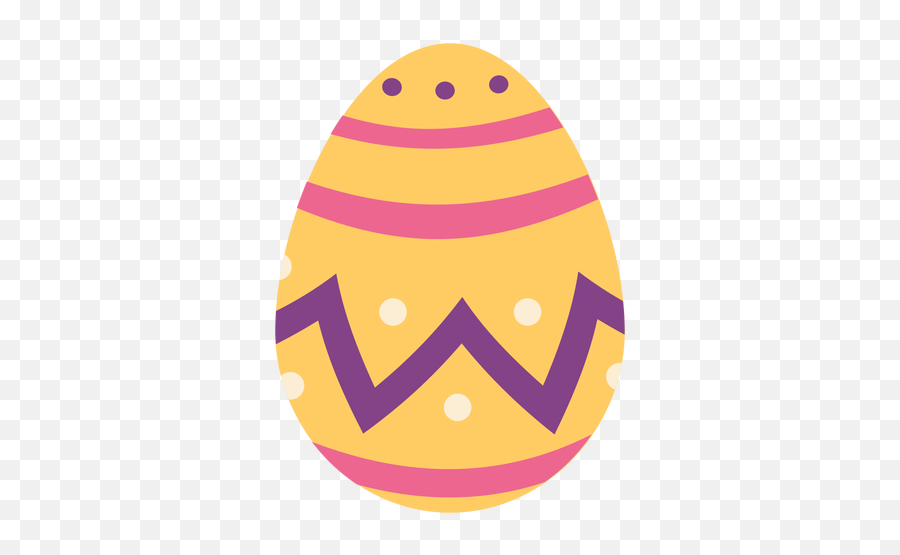 Egg Easter Painted Easter Egg Easter Egg Pattern Spot Zigzag - Easter Egg Png Flat Emoji,Easter Egg Emoticon
