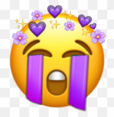 Bad Odd Purple Sad - Blood Tears Emoji