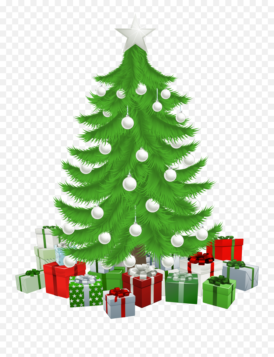 Joy Clipart Christmas Tree Joy Christmas Tree Transparent - Transparent Christmas Tree With Presents Emoji,Christmas Tree Emoji Png