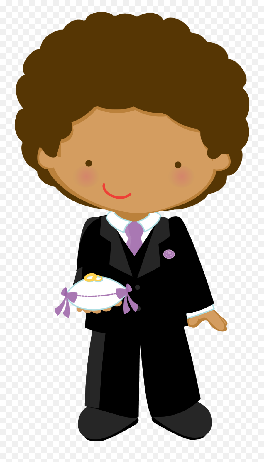Flower Girl And Ring Bearer Clipart - Wedding Page Boy Clipart Emoji,Flower Girl Emoticon