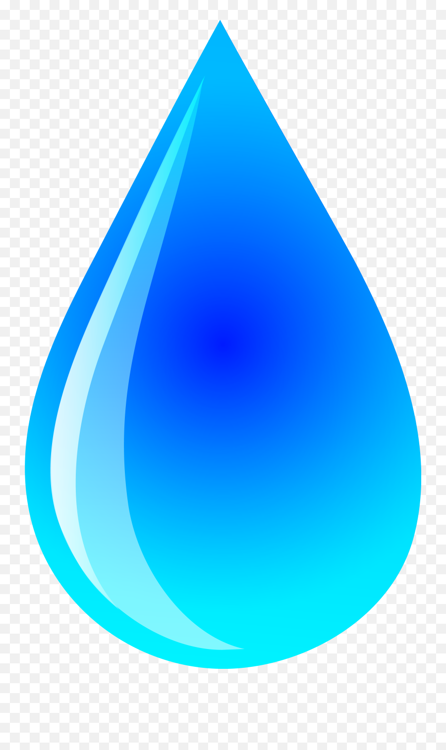 Clipart Of A Drop Of Water - Water Clipart Emoji,Sweat Drop Emoji