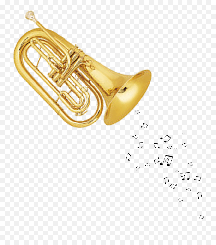 Largest Collection Of Free - Toedit Baritone Stickers Marching Baritone Horn Emoji,French Horn Emoji