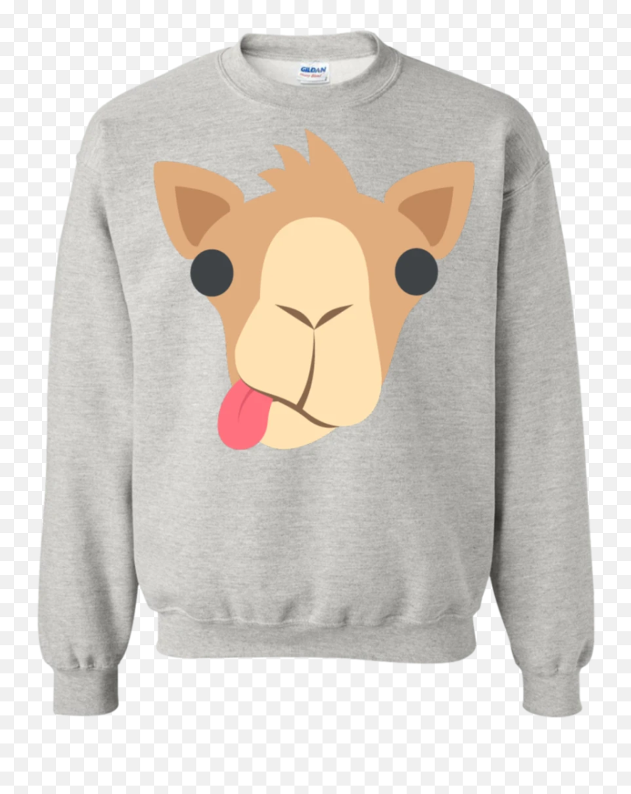 Funny Camel Face Emoji Sweatshirt U2013 That Merch Store - Ysl Sweater,Emoji Cool Face