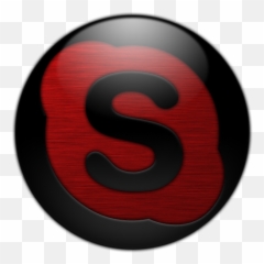 Red Skype Icon 416686 - Free Icons Library Black And Social Emoji