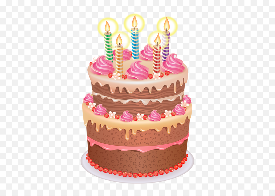 Clipart Aniversário Com Imagens Cupcake Aniversário - Transparent Cake Birthday Png Emoji,Emoji Birthday Cupcakes