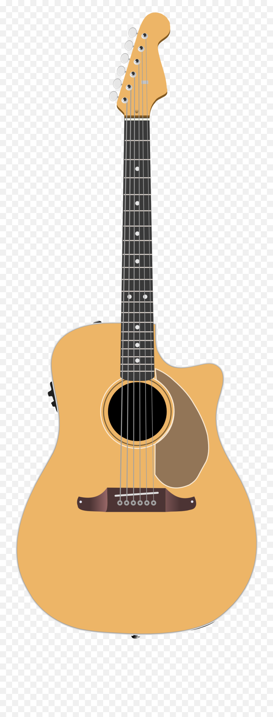 Fender Hard Rock Acoustic - Acoustic Guitar Emoji,Acoustic Guitar Emoji