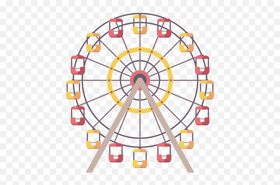 Ferris Wheel Icon At Getdrawings - Clipart Ferris Wheel Png Emoji,Ferris Wheel Emoji