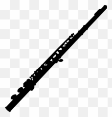 Air Blow - Silhouette Flute Clip Art Emoji