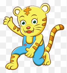 Animal Anthropomorphic Cartoon Character Cheetah - Anthropomorphic Animals In Cartoon Emoji,Goat Emoji