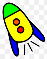 Free Space Travel Rocket Vectors - Clip Art Emoji