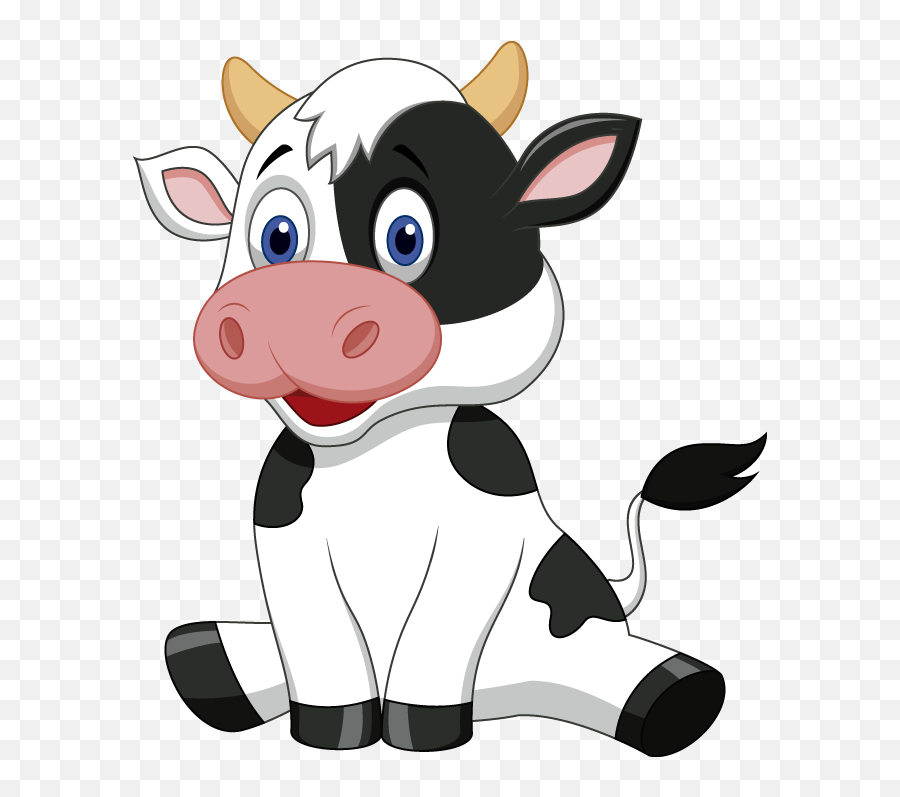 Picture - Transparent Background Cow Clipart Emoji,Cow And Face Emoji