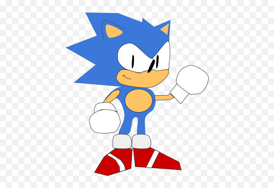 The Second Old Sonic The Hedgehog Topic - Classic Sonic Model Emoji,Sonic Emojis