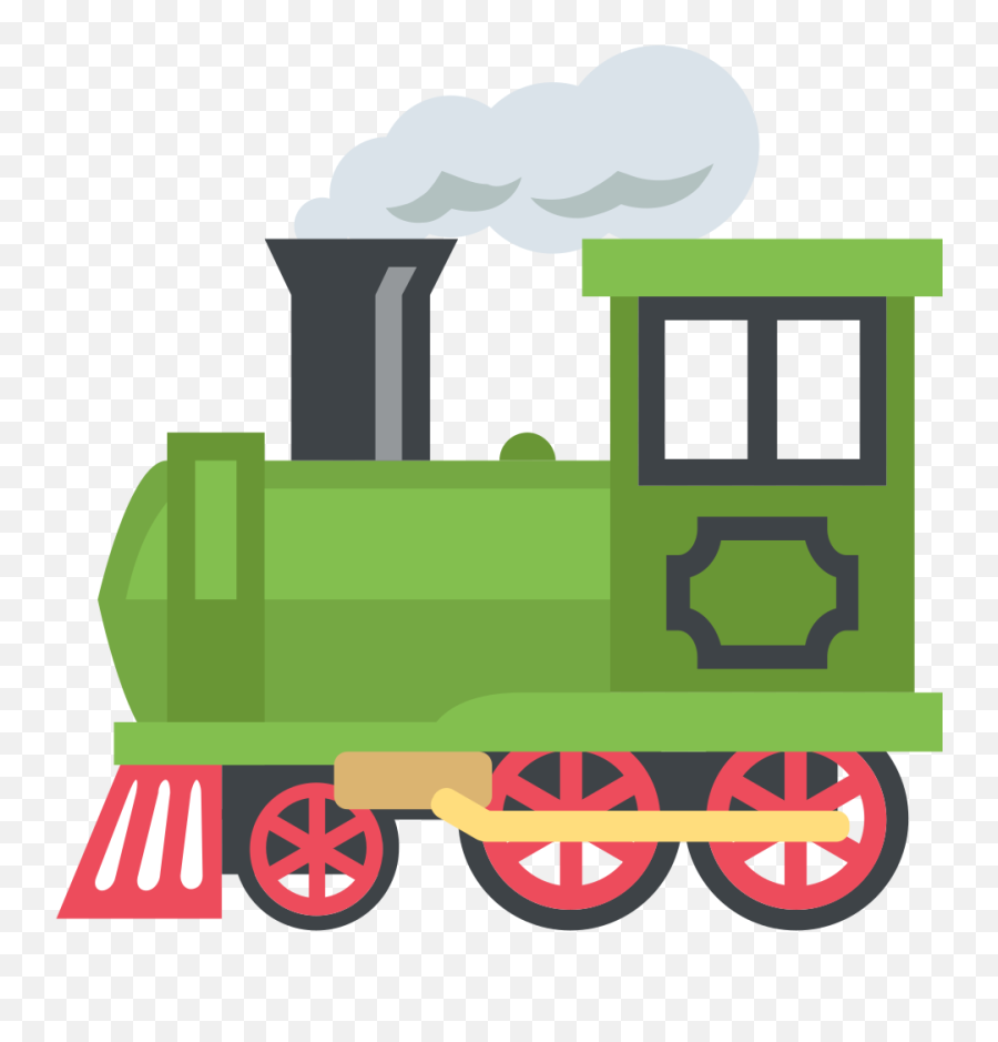 Emojione 1f682 - Steam Train Engine Clip Art Emoji,Steam Emoticons