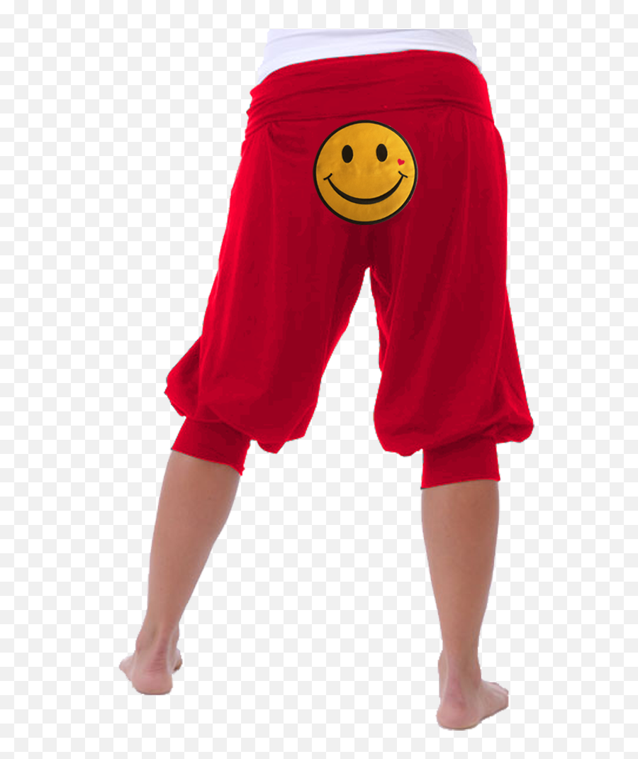 Fall In Love With Our Short Smiley Pant - Trousers Emoji,Emoticons Pants
