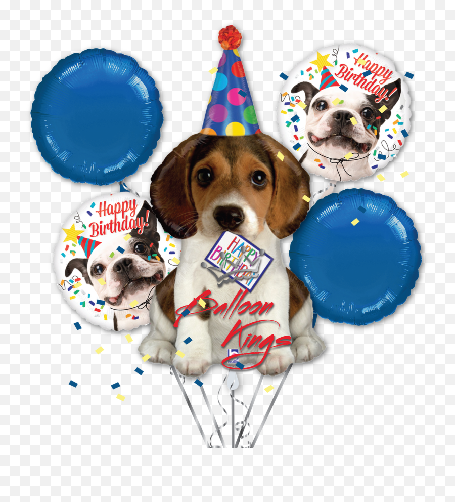 Party Puppy Bouquet Emoji,Birthday Hat Emoji
